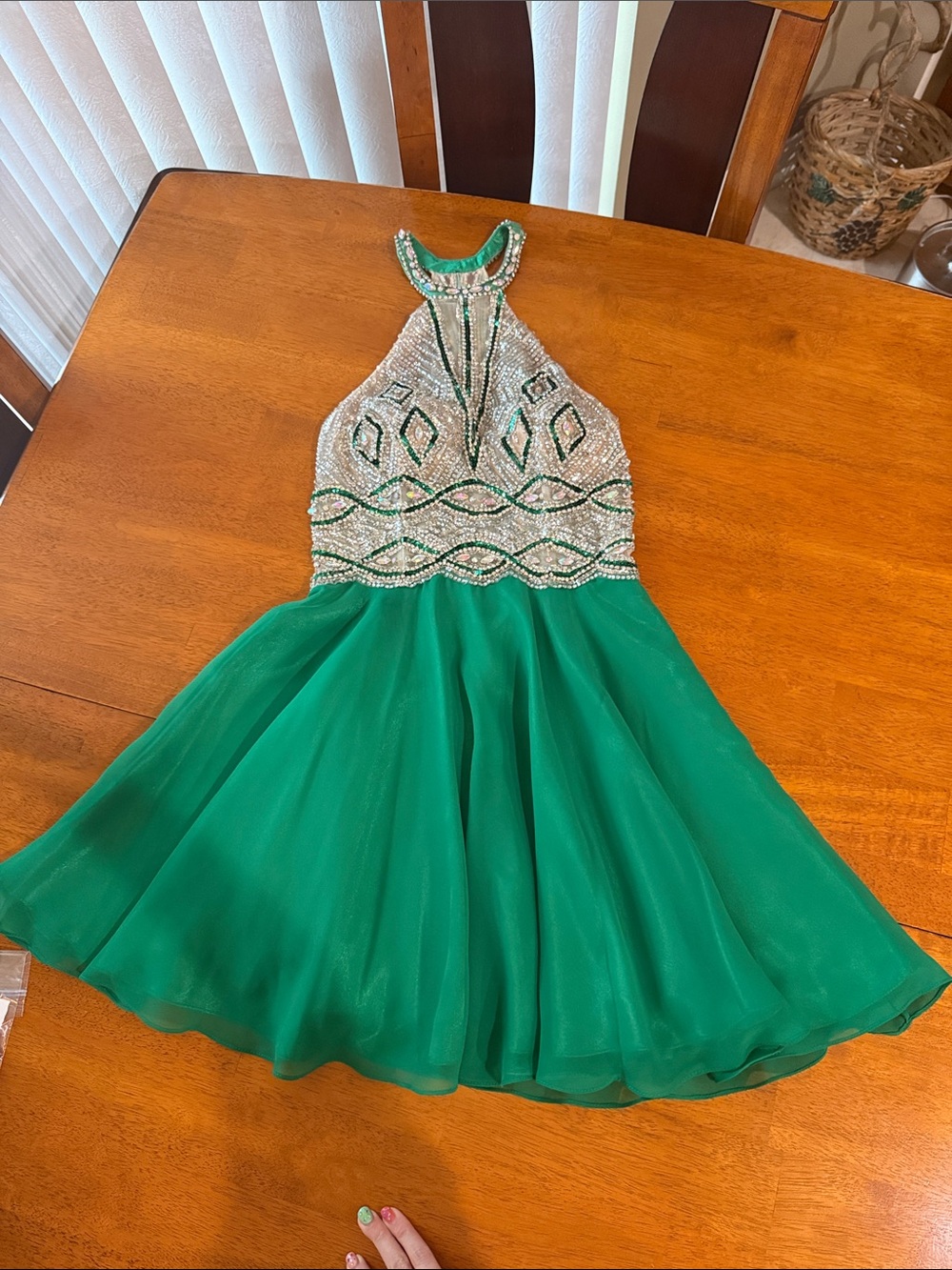 Designer homecoming dress